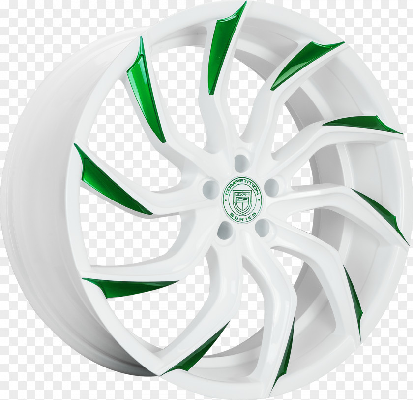 Lexani Wheel Corp Alloy Rim Spoke Hubcap PNG