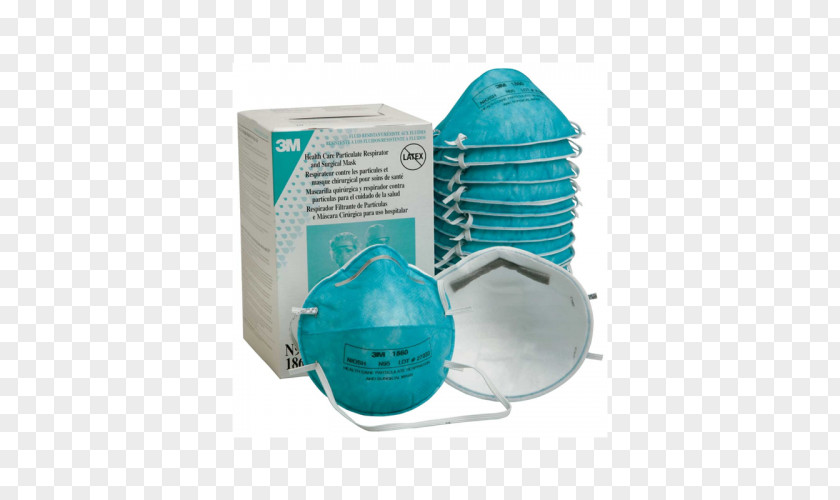 Mask Particulate Respirator Type N95 Surgical 3M PNG