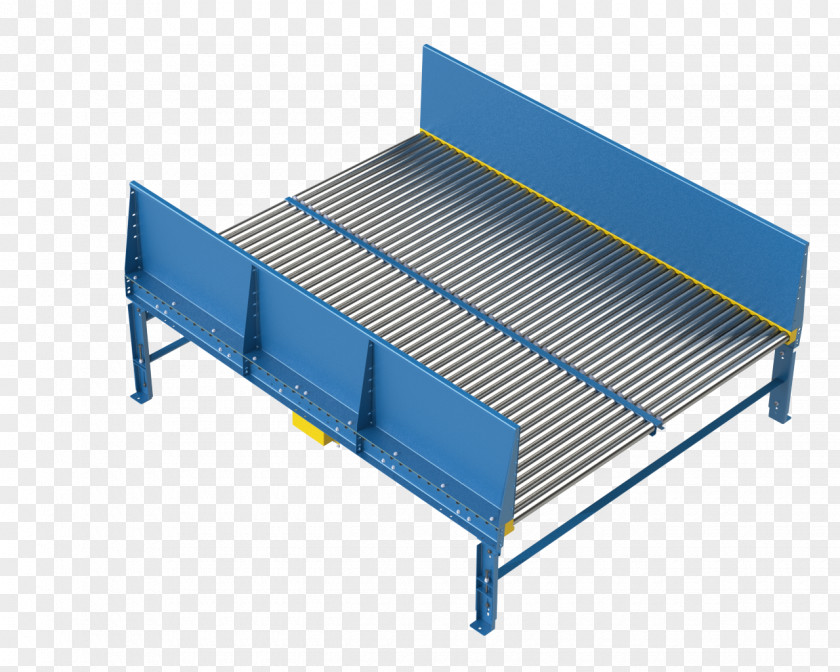 Red Guardrail Bed Frame Garden Furniture Steel PNG