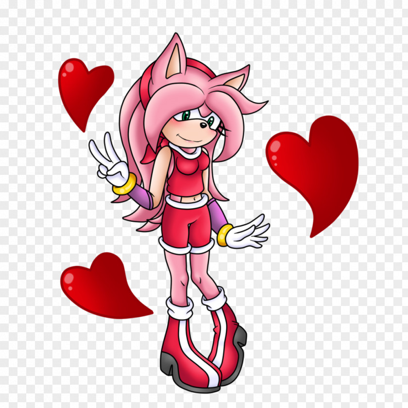 Amy Rose Dress Clip Art PNG