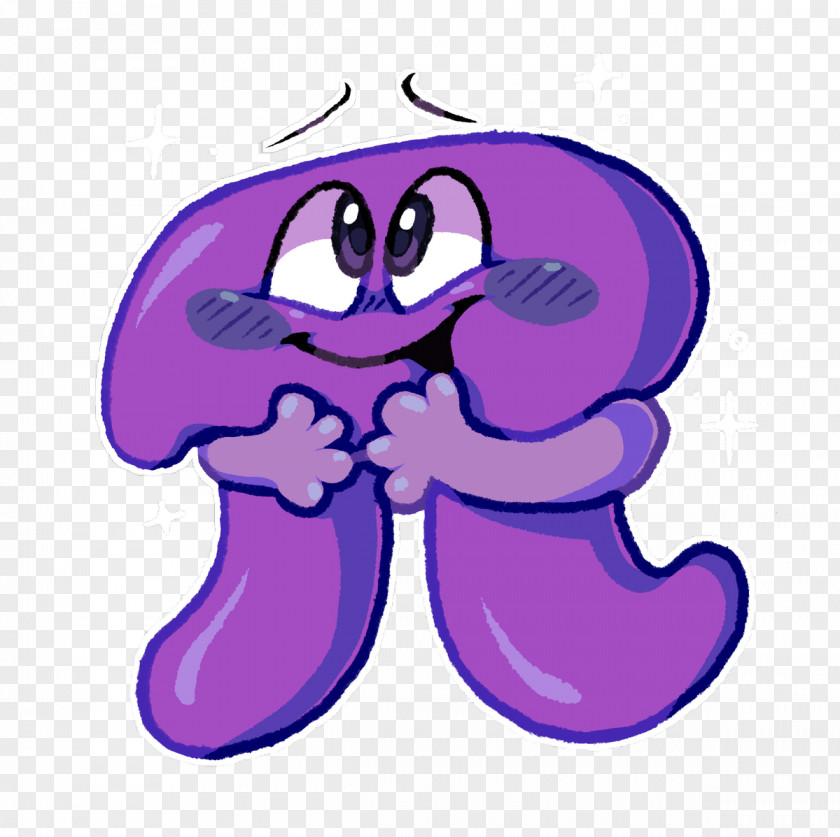 Cartoon Purple Tagged Hashtag Artist Text Video PNG