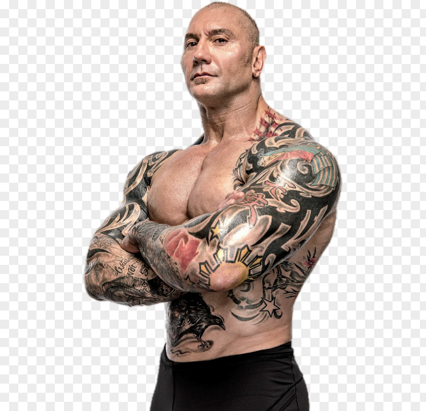 Dave Bautista Guardians Of The Galaxy Drax Destroyer Muscle & Fitness Magazine PNG