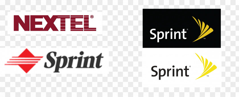 Design Logo Sprint Corporation Nextel Communications NYSE:S PNG