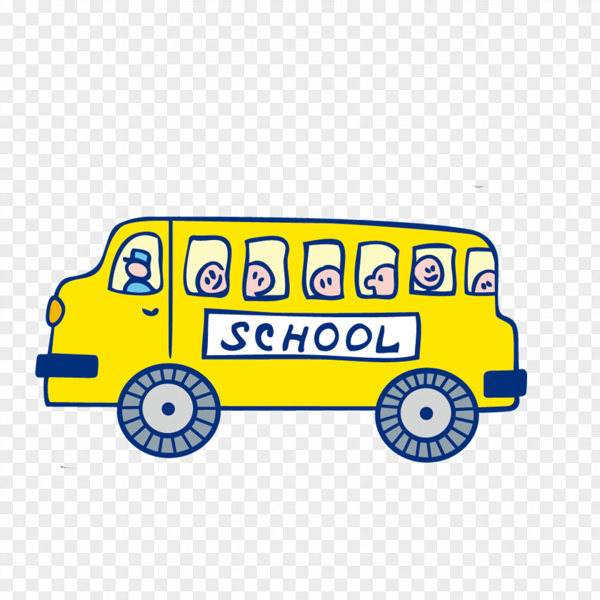 School Bus Learning Clip Art PNG