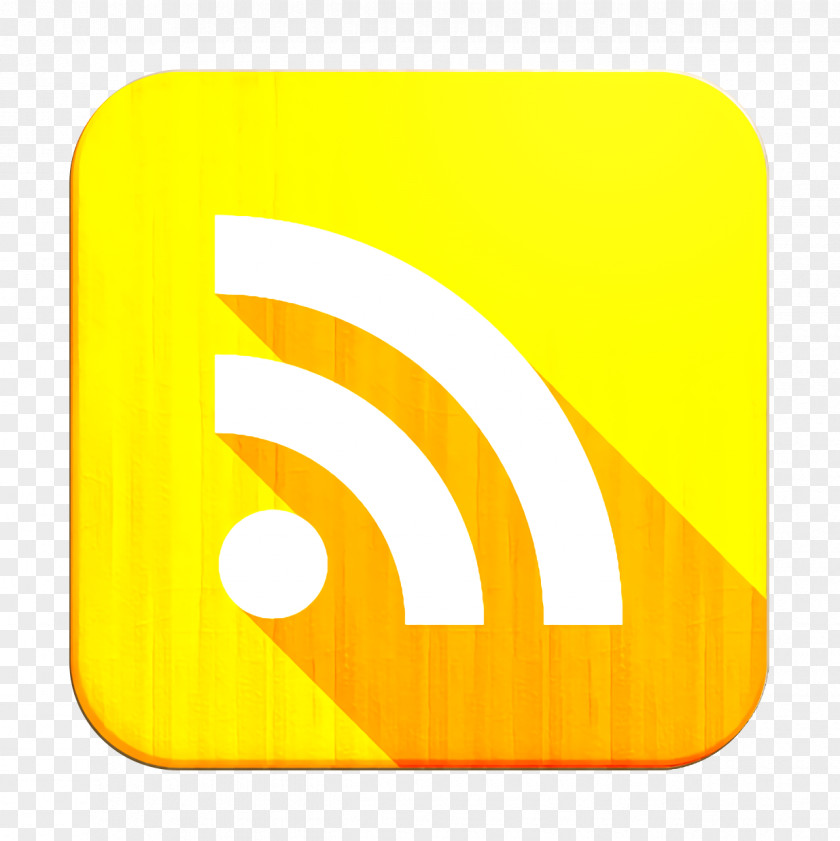 Sign Rectangle Feed Icon Rss PNG