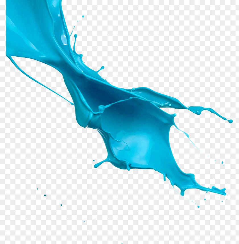 Blue Splash Watercolor Painting Stock Photography Royalty-free PNG