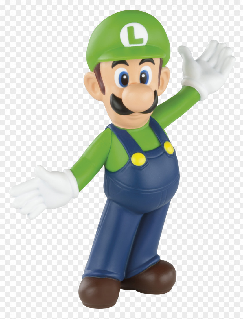 Luigi Happy Meal Super Mario Bros. Ultra Hand McDonald's PNG