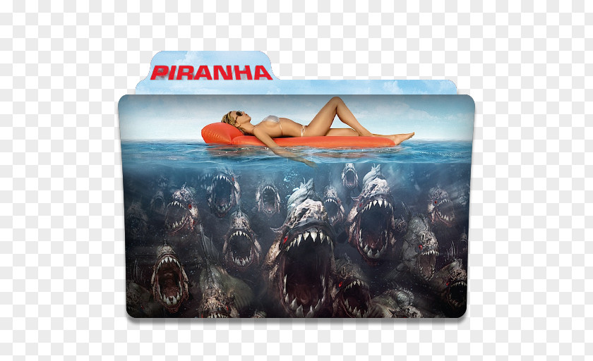 Piranha Film 3D Streaming Media Comedy PNG