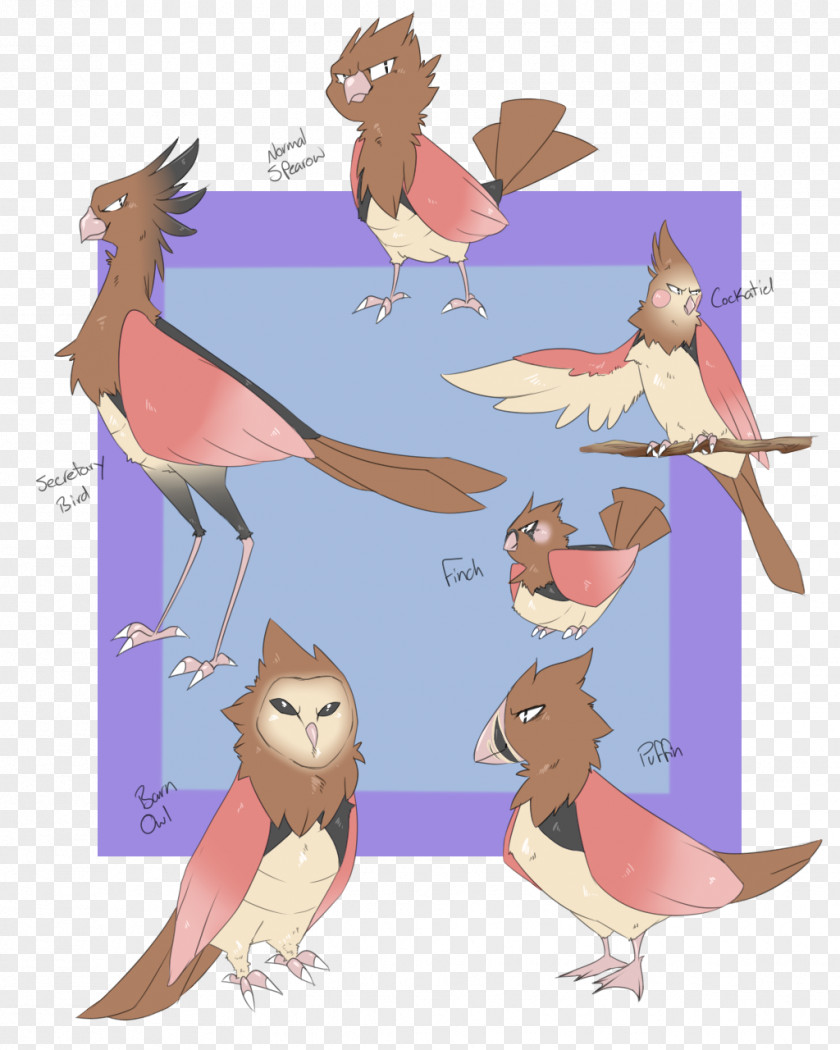 Pokemon Beak Spearow Pokémon Pokédex Bird PNG