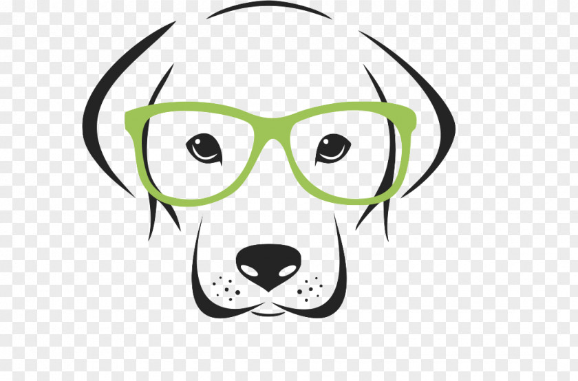 Puppy Dog Breed Labrador Retriever Eye Glasses PNG