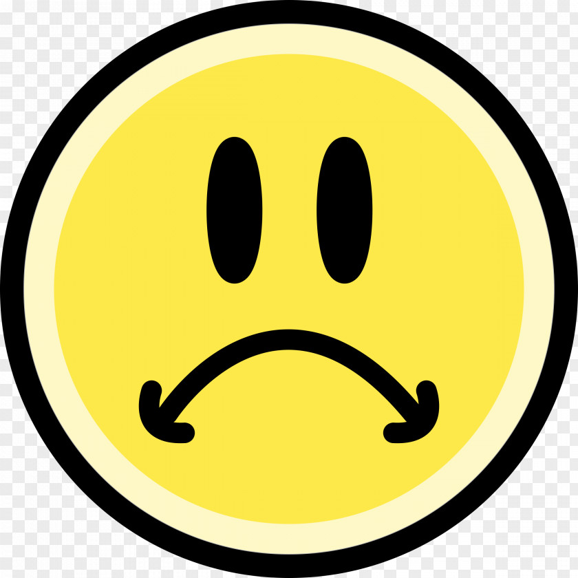 Sad Emoji Face Sadness Smiley Emoticon Clip Art PNG