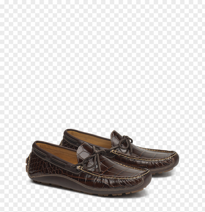 Drake Slip-on Shoe Footwear Leather Brown PNG