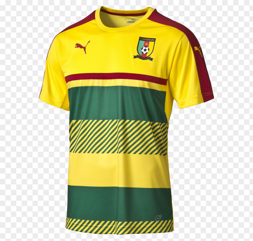 Football 2018 World Cup Cameroon National Team Tracksuit Puma PNG