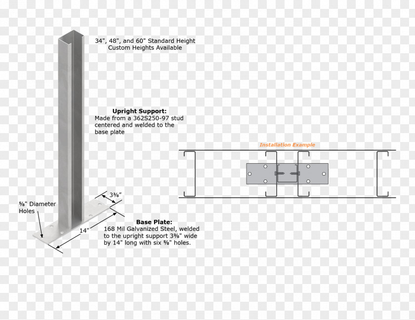 Wall Column Stud SCAFCO Architectural Engineering Steel PNG