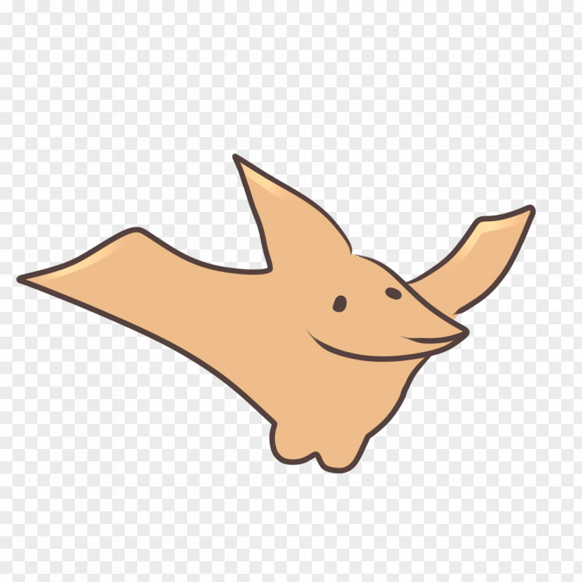 Dog Red Fox Snout Tail Line PNG