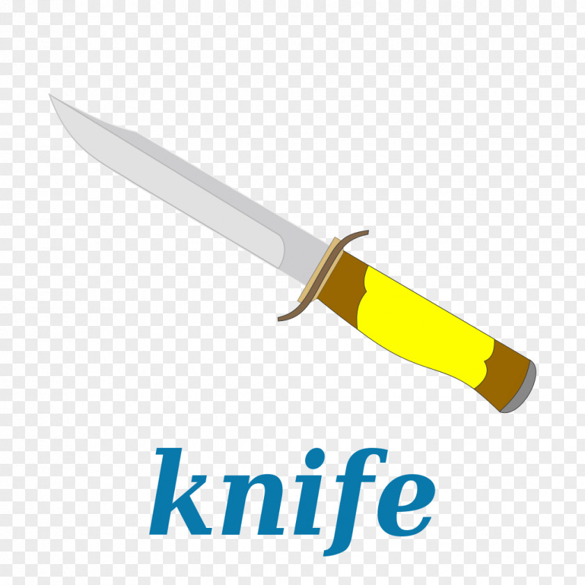 Knife Bowie Utility Knives Wikimedia Commons Blade PNG