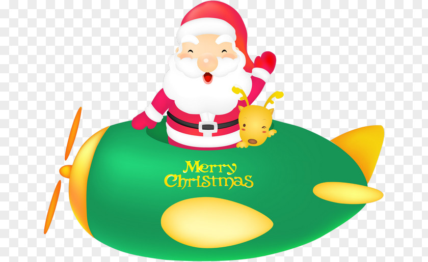 Santa Claus Christmas Ornament Card Clip Art PNG