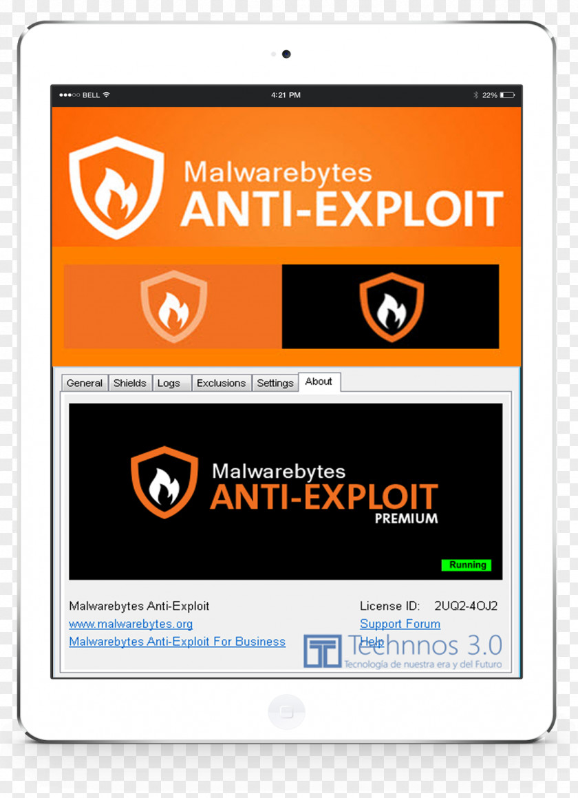 Spyware Malwarebytes Anti-Exploit Brand Logo Display Advertising PNG