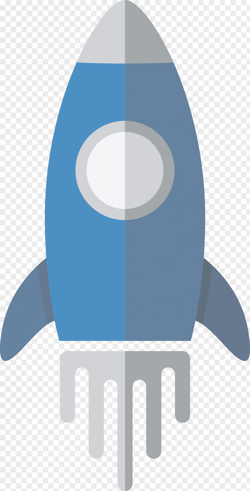 Vector Rocket Launch Material Logo PNG