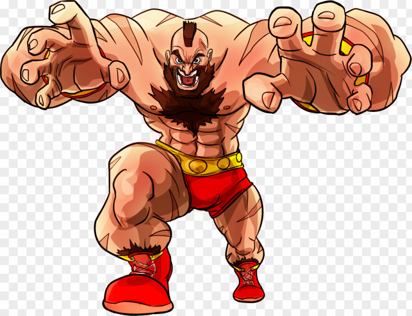 Bodybuilders Illustration Zangief Ryu Video Games Vega Street Fighter II: The World Warrior PNG