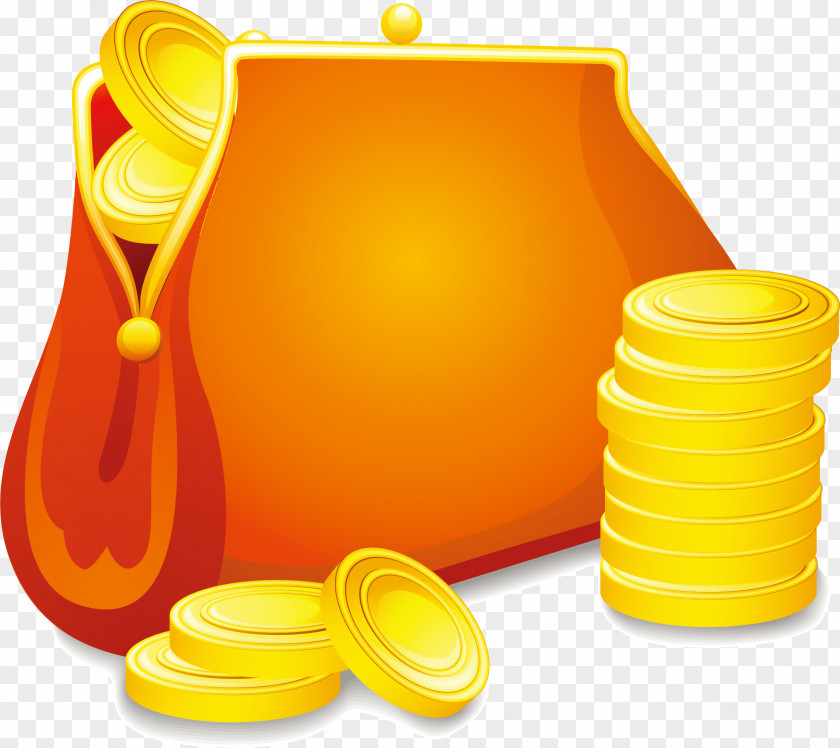 Gold Coin Element Money PNG