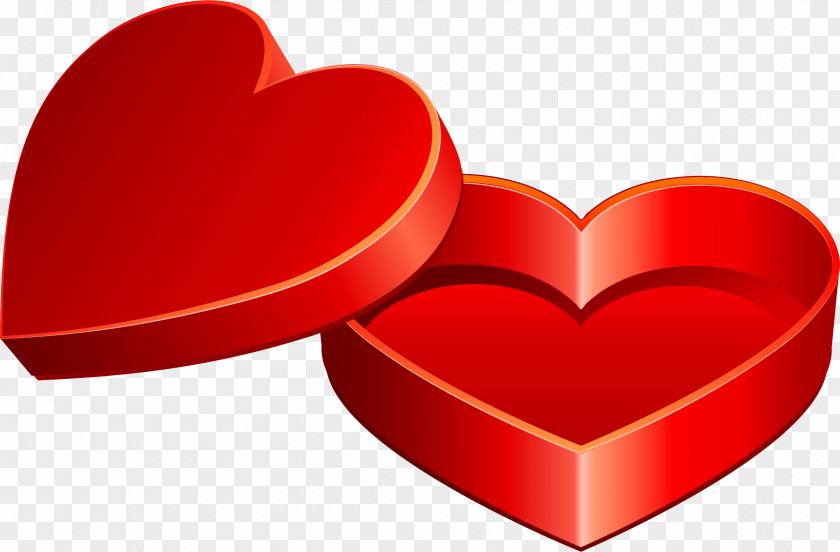 I Love You Valentine's Day Heart Gift Clip Art PNG