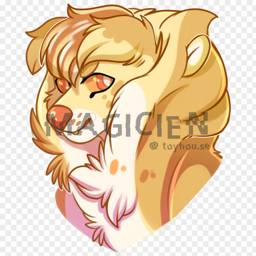 Lion Horse Nose Dog PNG