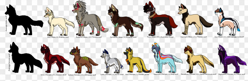 Mustang Dog Pack Animal Clip Art PNG