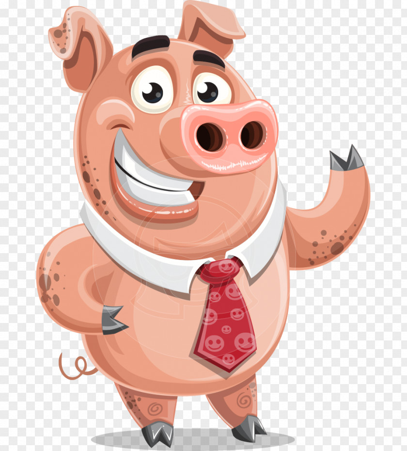 Pig Cartoon Animation Adobe Character Animator PNG
