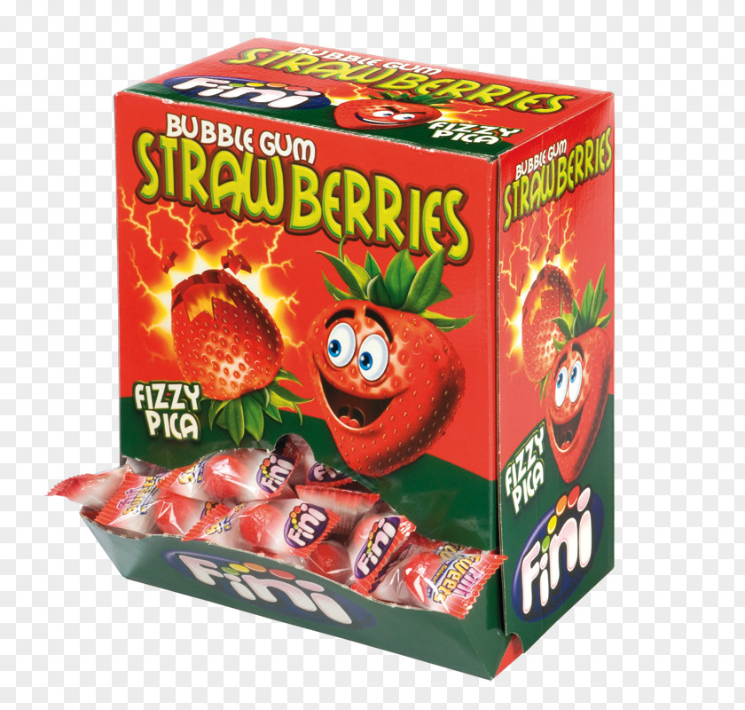 Strawberries Gum Chewing Fruit Cream Amorodo Bubble PNG