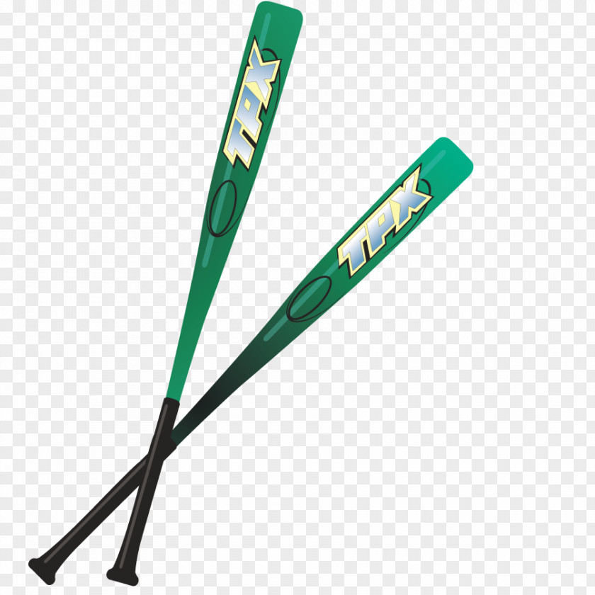 Vector Model Baseball Bat Sports Equipment Clip Art PNG