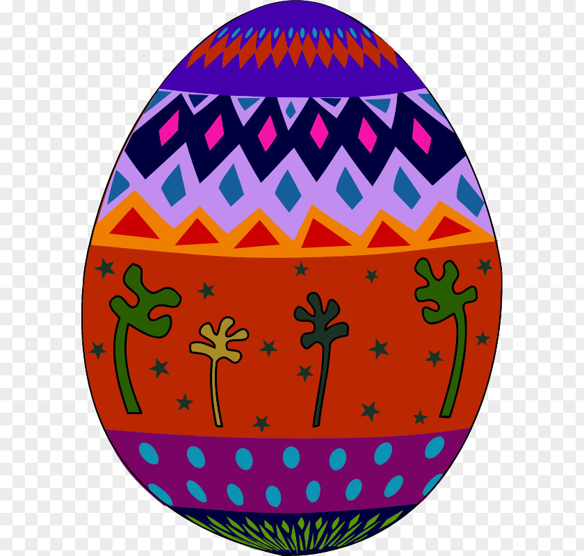 Watercolor Egg Easter Sticker Clip Art PNG
