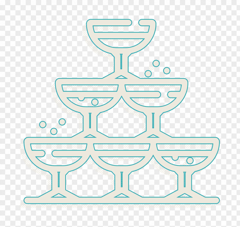 Wedding Icon Champagne Alcohol PNG