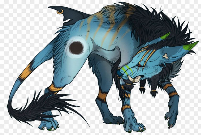 Werewolf Mammal Cartoon Demon PNG