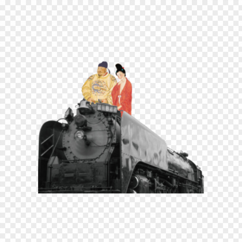 China Creative Wind Emperor Of Steam Engine Download PNG