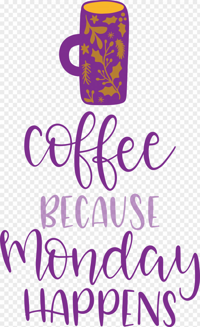 Coffee Monday PNG
