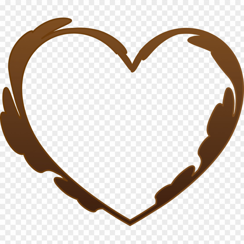 Heart Chocolate Illustration Valentine's Day Image PNG