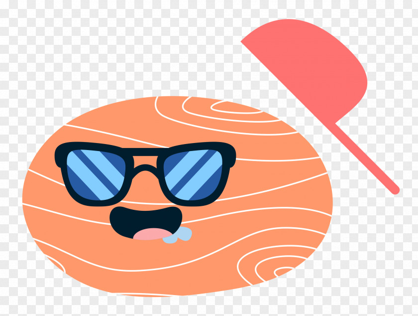 Sunglasses Goggles Cartoon Logo Line PNG
