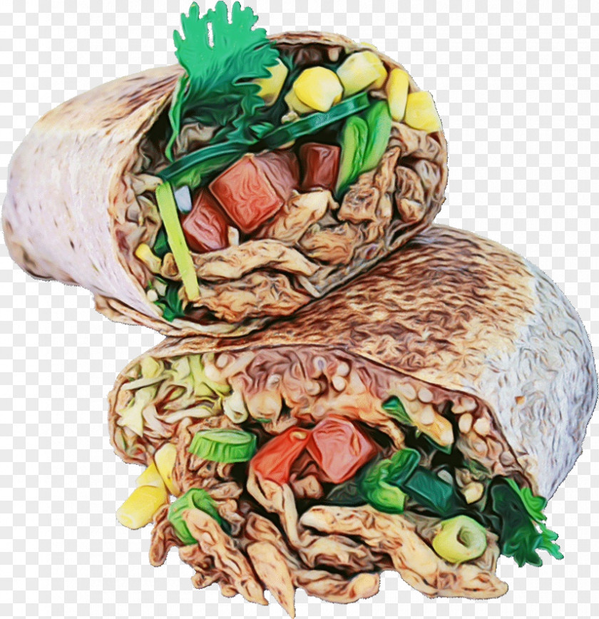 Vegetarian Food Ingredient Cuisine Dish Doner Kebab Sandwich Wrap PNG