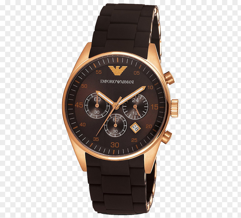 Watch Emporio Armani & Jewellery Chronograph Fashion PNG