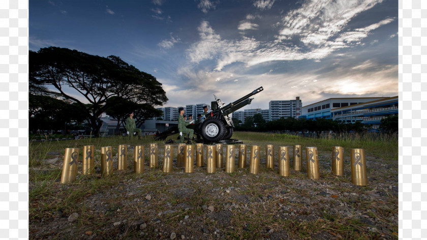 Artillery Singapore 21-gun Salute Shell PNG