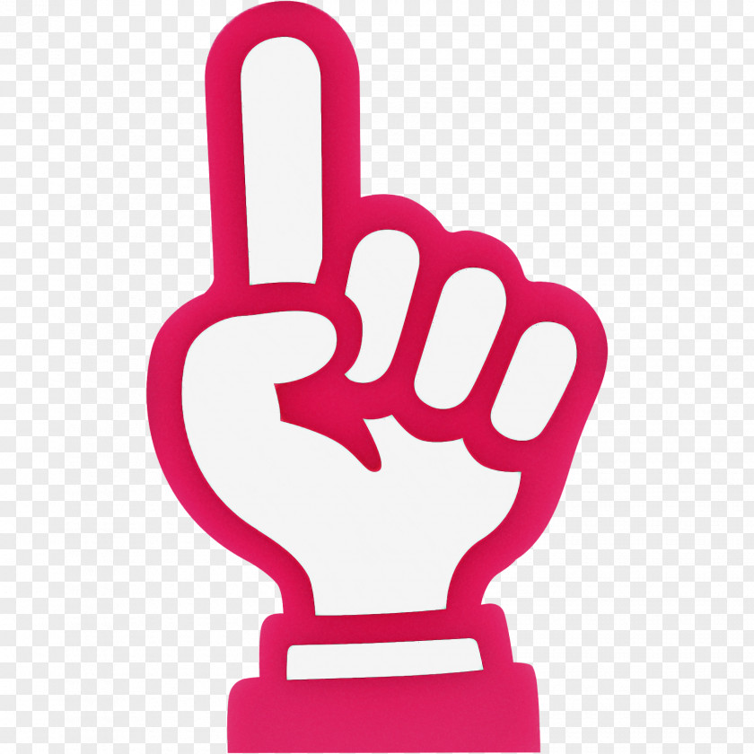 Pink Finger Hand Magenta Thumb PNG