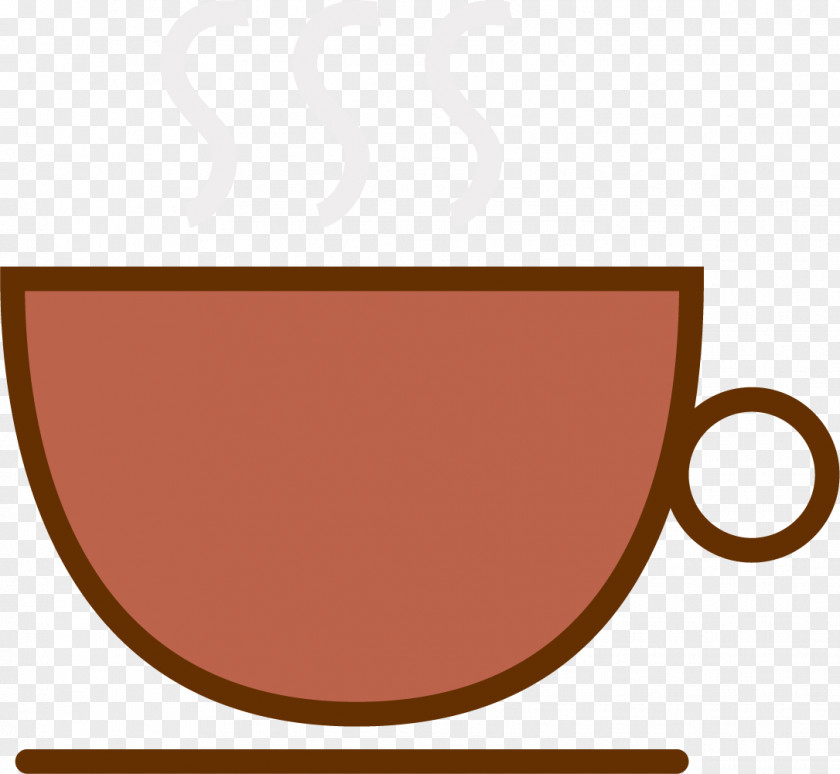 Red Coffee Cup Cafe PNG