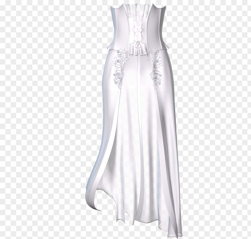 Rop Gown Cocktail Dress Shoulder Satin PNG