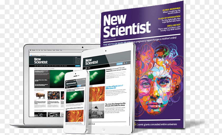 Tablet Printing New Scientist Magazine Subscription Business Model Technology Science PNG