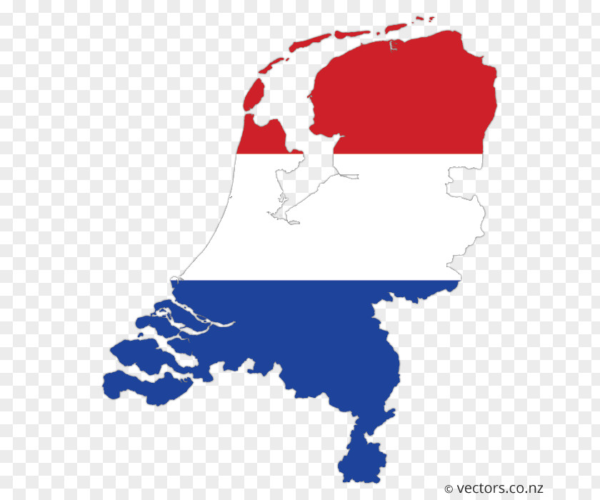 Vector Of The Map Netherlands PNG