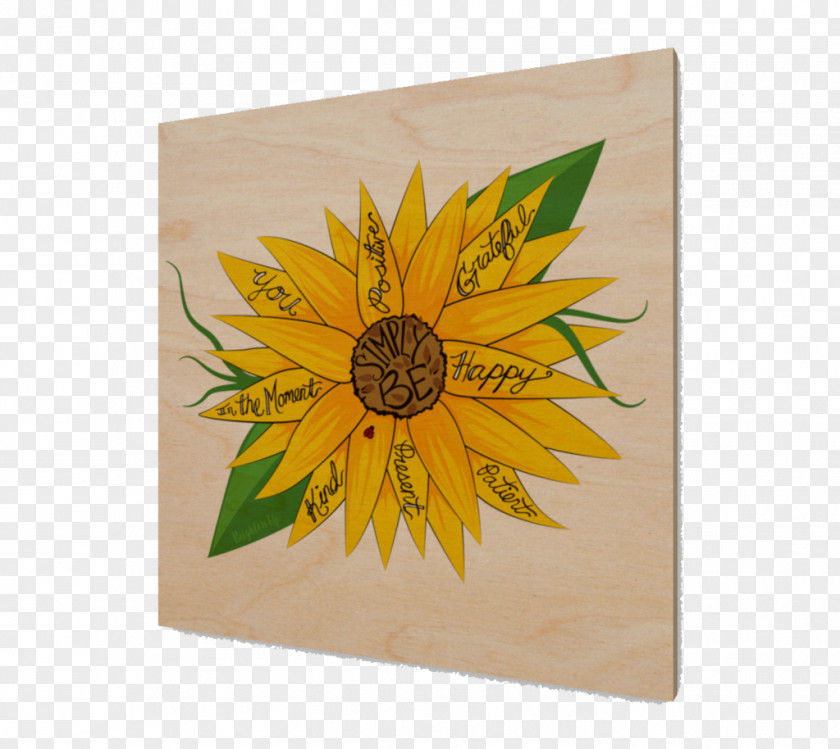 Wood Material Picture Frames Sunflower M Rectangle Image PNG