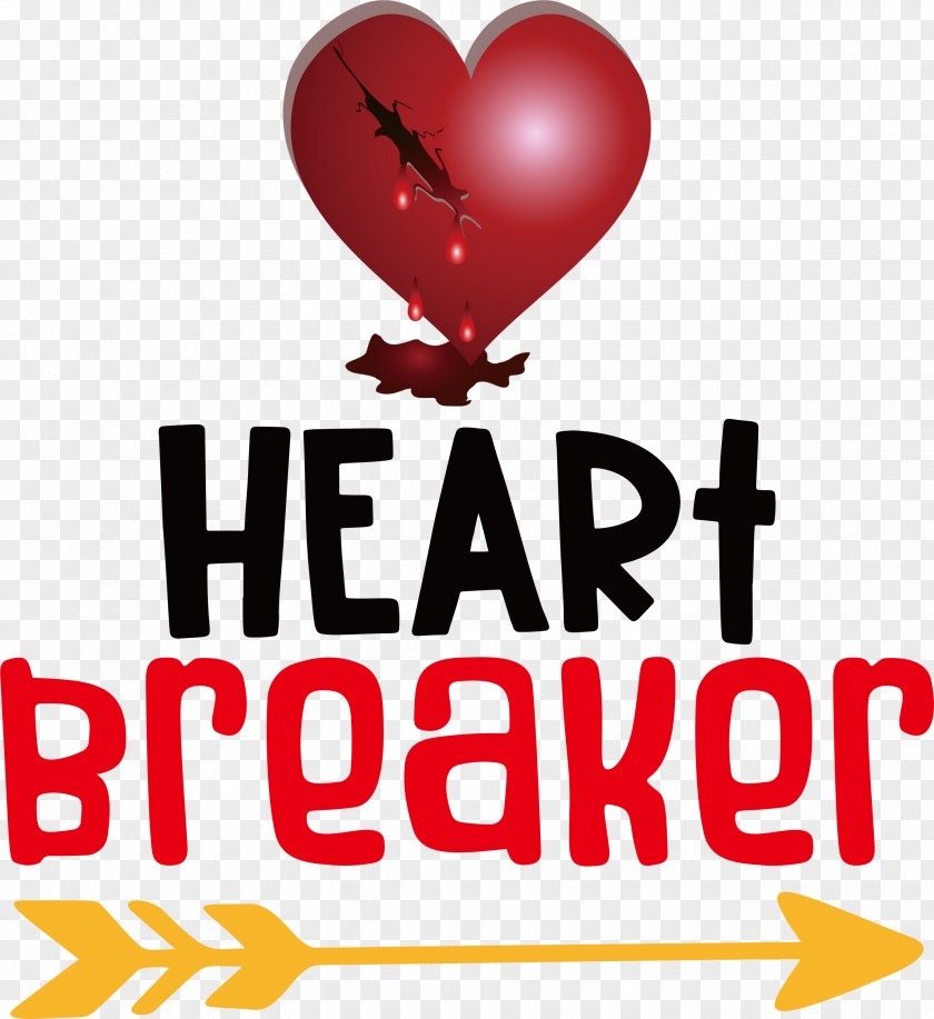 Heart Breaker Valentines Day Quote PNG