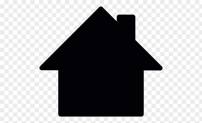 House White Silhouette Building Clip Art PNG
