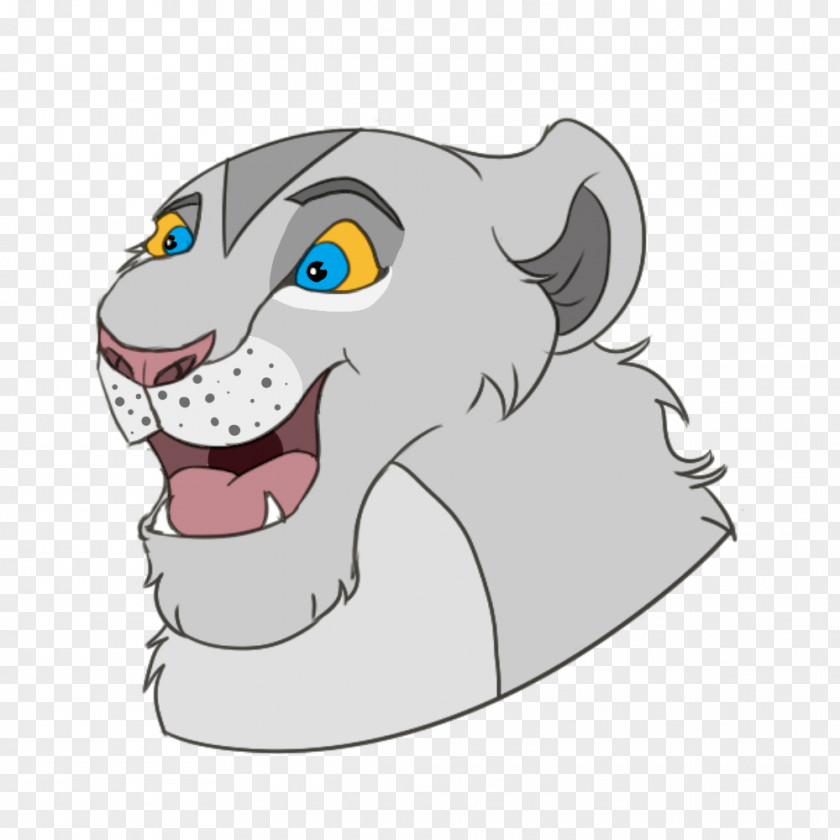 Lion Whiskers Tiger Cat Snout PNG